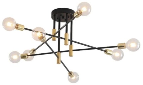 LAMPA APP733-8C BLACK GOLD