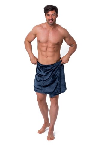 RĘCZNIK KĄPIELOWY NAVY L/XL