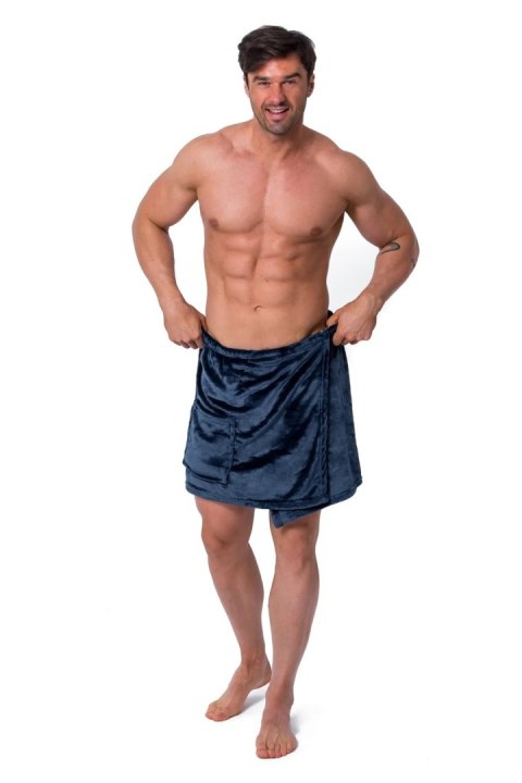 RĘCZNIK KĄPIELOWY NAVY L/XL