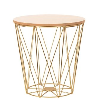 STOLIK METALOWY SG94-929 TWINS GOLD L