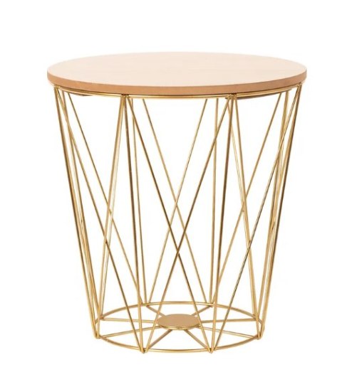 STOLIK METALOWY SG94-929 TWINS GOLD L