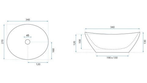 UMYWALKA SOFIA MINI - NABLATOWA