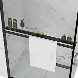 WIESZAK NA RĘCZNIK/PÓŁKA EVO BLACK