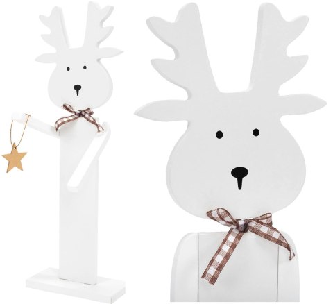301036 OZDOBA ŚWIĄTECZNA RENIFER 35cm