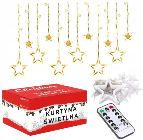 KURTYNA LED CD001-138 Z PILOTEM