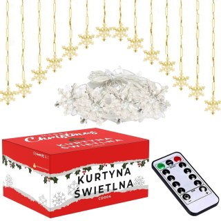 KURTYNA LED CD004 Z PILOTEM