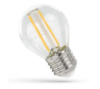 ŻARÓWKA LED KULKA E-27 230V 1W COG NW WOJ+14582