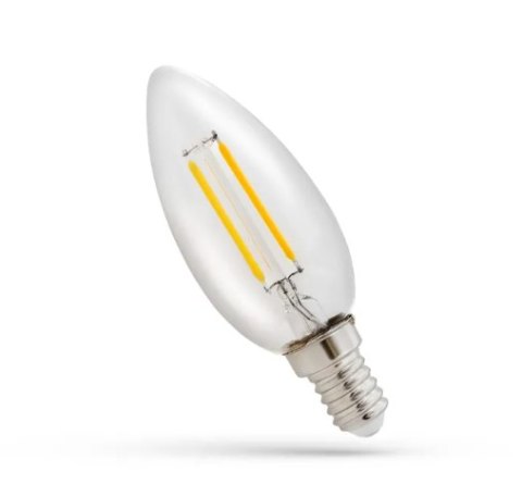 ŻARÓWKA LED ŚWIECOWA E-14 1W COG NW WOJ+14576