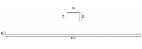 ADAPTER POSZERZAJĄCY CHROM RAPID 195 cm