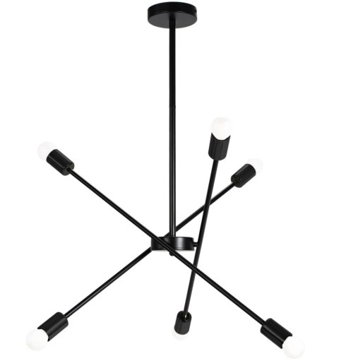 LAMPA APP1114-6CP BLACK