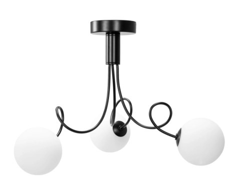 LAMPA APP1154-3CP BLACK/WHITE