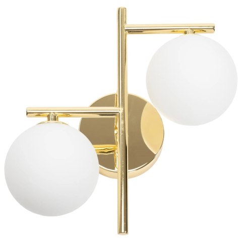 LAMPA APP1171-2W GOLD/WHITE