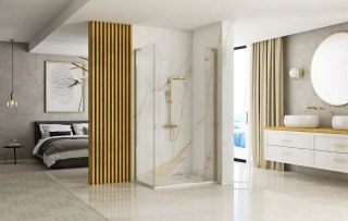 ŚCIANKA PRYSZNICOWA HUGO BRUSH GOLD 80