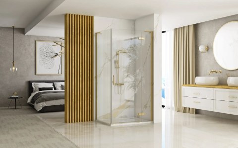 ŚCIANKA PRYSZNICOWA HUGO BRUSH GOLD 90