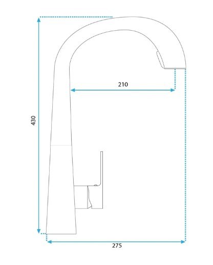 BATERIA KUCHENNA JS-K087N ROSS NIKIEL SZCZOTKOWANY
