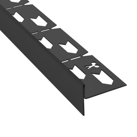 LISTWA SPADKOWA CZARNA 100 cm LEWA