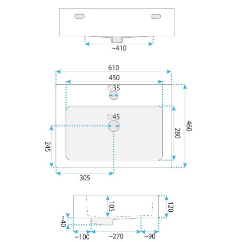 UMYWALKA KONGLOMERATOWA ALISON 60 - NABLATOWA