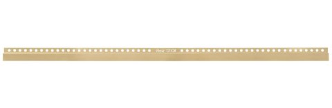 LISTWA CZOŁOWA ZŁOTA SZCZOTKOWANA 130 cm