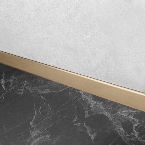 LISTWA CZOŁOWA ZŁOTA SZCZOTKOWANA 130 cm