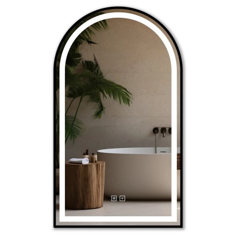 LUSTRO LED DASH BLACK 60X100CM