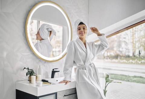 LUSTRO LED MMJ BRUSH GOLD 50cm