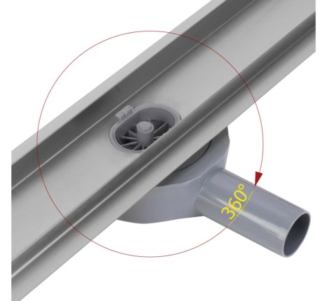 ODPŁYW NEOX PRO SZCZOTKOWANY 500