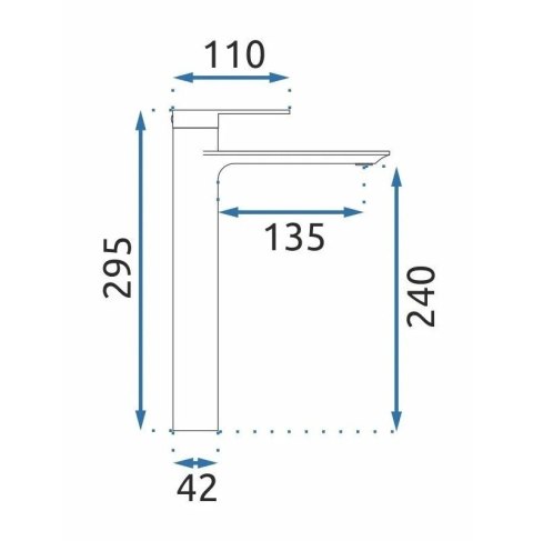 BATERIA UMYWA MY1902-21GG STORM ZŁOTA SZCZO WYSOKA