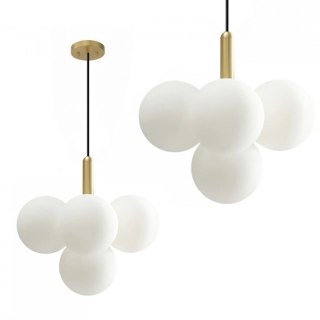 LAMPA APP1574-5CP GOLD MAT