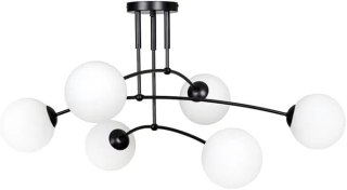 LAMPA APP1576-6CP BLACK MAT