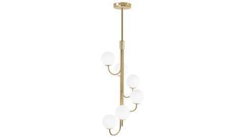 LAMPA APP1585-6CP GOLD MAT