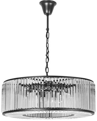 LAMPA APP1651-6CP BLACK 50cm