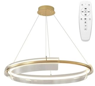 LAMPA APP1672-CP GOLD TRANSPARENT