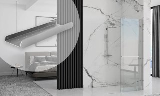 PÓŁKA ŁAZIENKOWA SF03-450 BRUSH