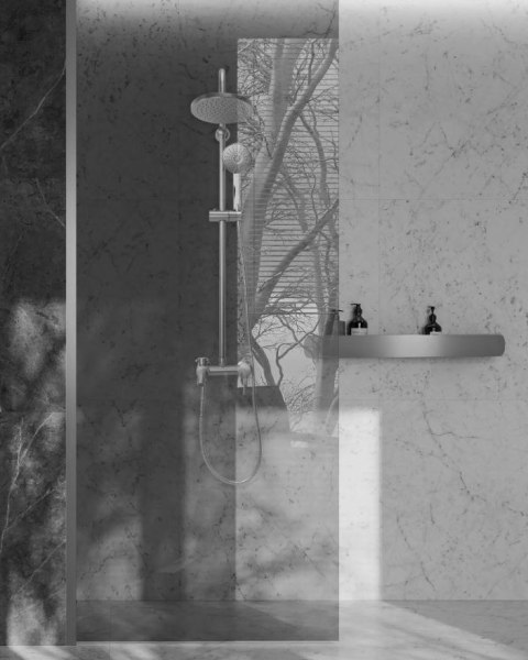 PÓŁKA ŁAZIENKOWA SF03-450 BRUSH