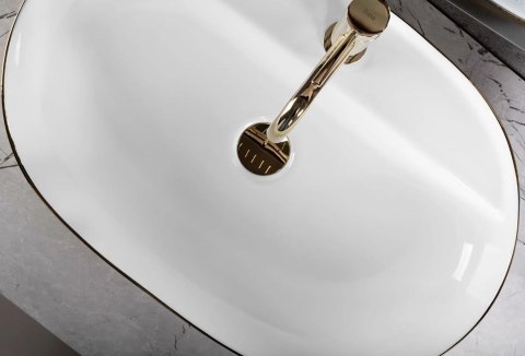 UMYWALKA AURA 61 BRUSH GOLD/WHITE - NABLATOWA