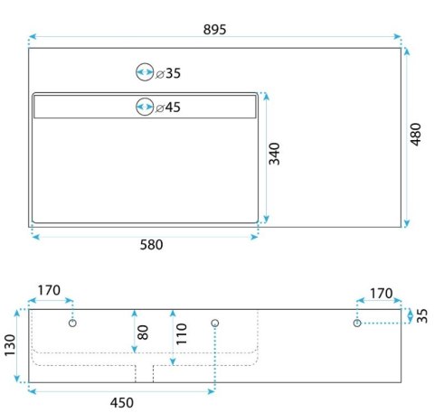 UMYWALKA KONGLOMERATOWA ARCHI 90 - NABLATOWA