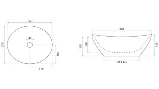 UMYWALKA SOFIA MINI CLOUDY - NABLATOWA