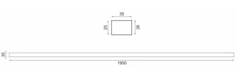 ADAPTER POSZERZAJĄCY BRUSH GOLD 195 cm