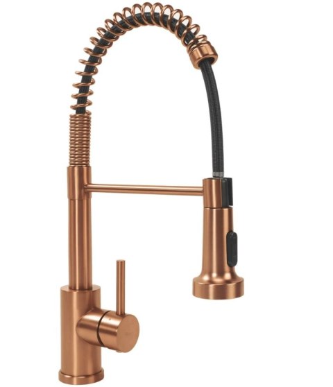 BATERIA KUCHENNA COLIN MIEDŹ SZCZOTKOWANA