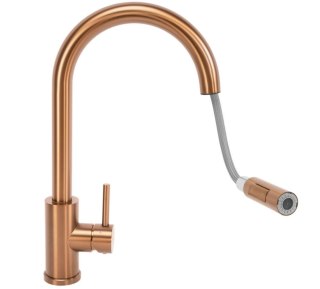 BATERIA KUCHENNA FRESH MIEDŹ SZCZOTKOWANA