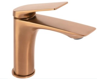 BATERIA UMYWALKOWA AVALON MIEDŹ SZCZOTKOWANA NISKA