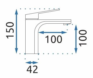 BATERIA UMYWALKOWA MARCO TYTAN NISKA