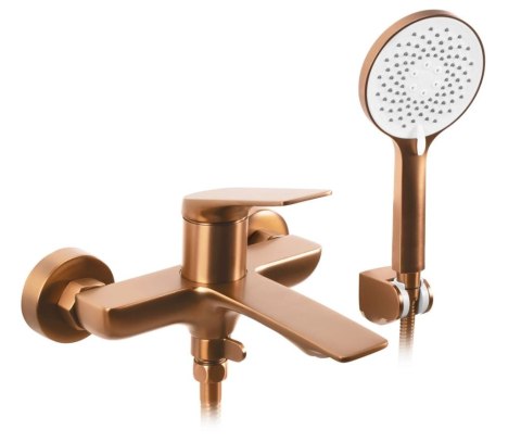 BATERIA WANNOWA AVALON MIEDŹ SZCZOTKOWANA