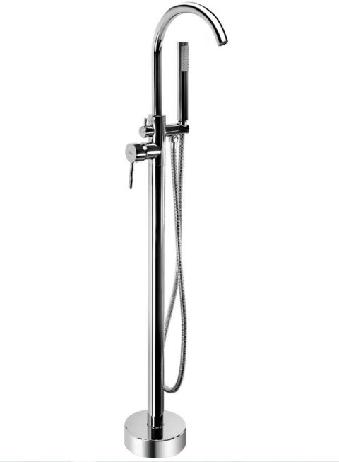 BATERIA WANNOWA PODŁOGOWA LUNGO CHROM