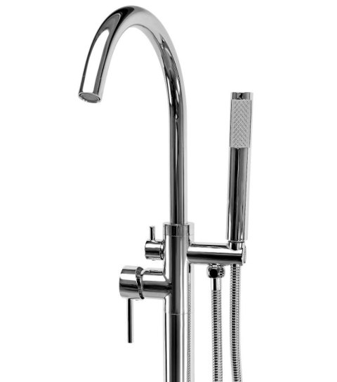 BATERIA WANNOWA PODŁOGOWA LUNGO CHROM