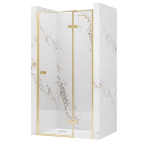 DRZWI PRYSZNICOWE ATLAS BRUSH GOLD 120 L