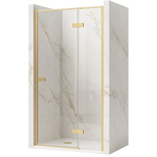 DRZWI PRYSZNICOWE ATLAS BRUSH GOLD 90 L