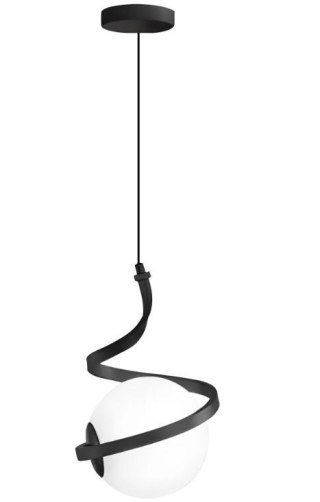 LAMPA APP1732-1CP BLACK CHROME