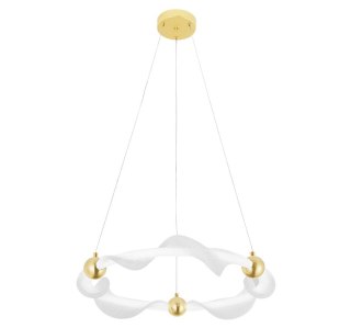 LAMPA G010-CP ROUND WHITE GOLD