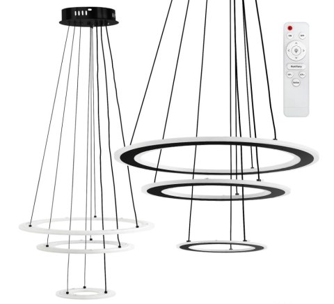 LAMPA G040-3CP BLACK